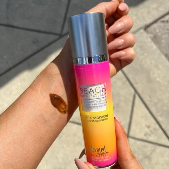 Devoted Creations Beach Bronzing Balm Facial Tanning Lotion New 2025! - Picture 2 of 2